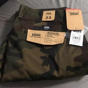 Chino stretch vans camo pants